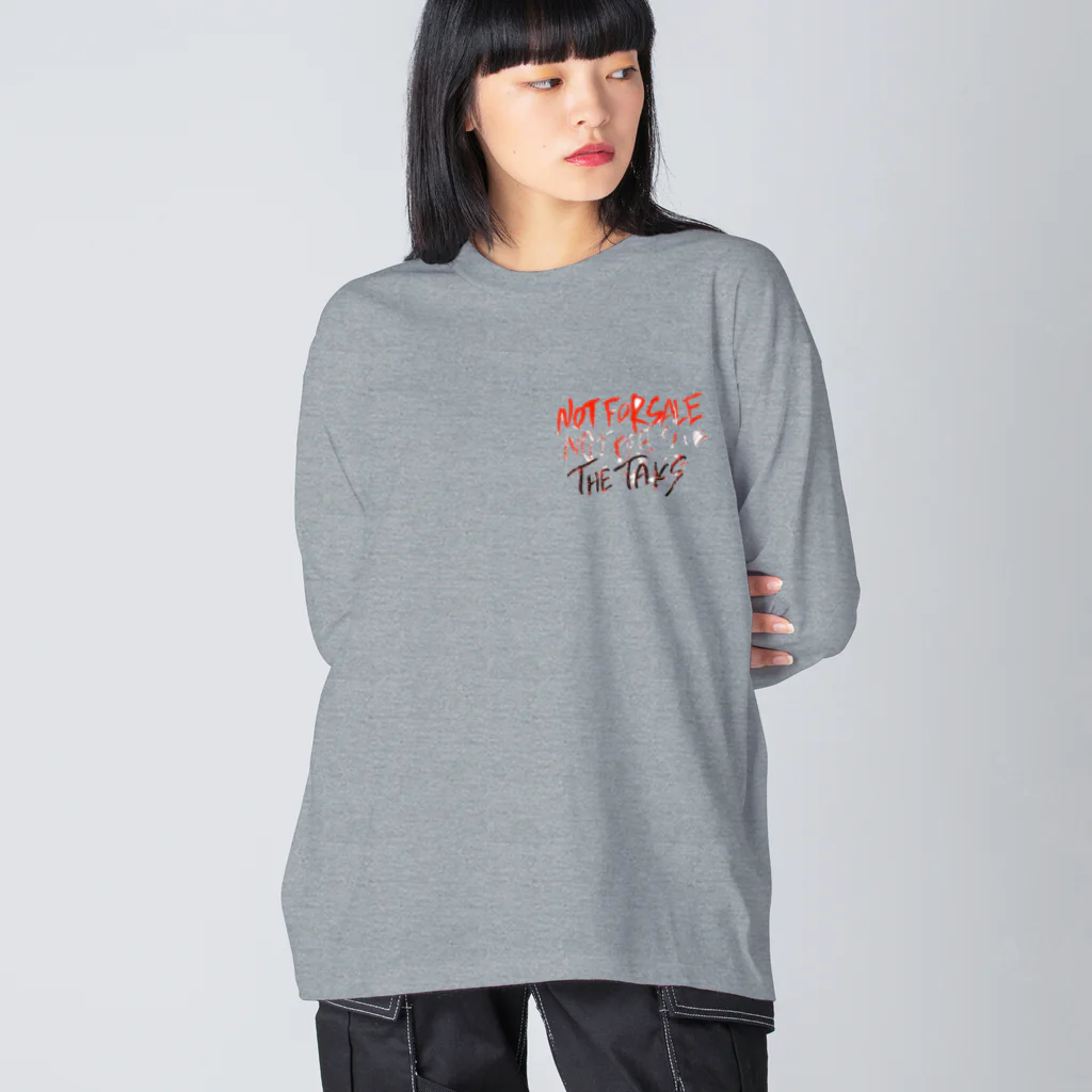 THE TAKSのThe Taks of NOT FOR SALE ビッグシルエットロングスリーブTシャツ