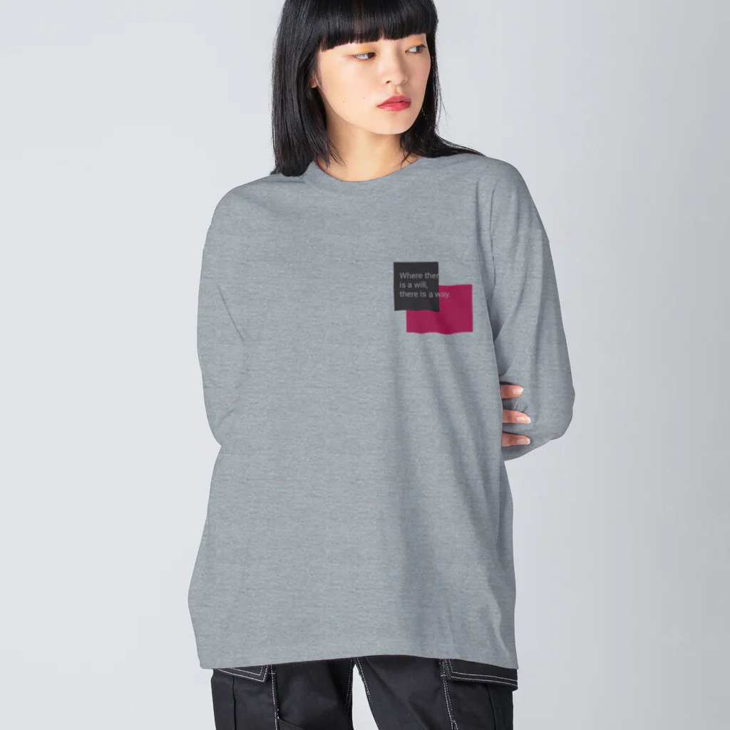 Purple Pearlのproud Big Long Sleeve T-Shirt