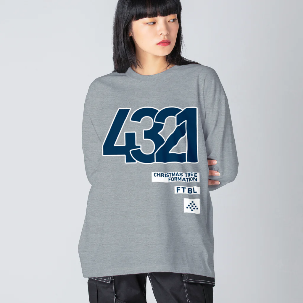 KAWAGOE GRAPHICSの4321のシステム ビッグシルエットロングスリーブTシャツ