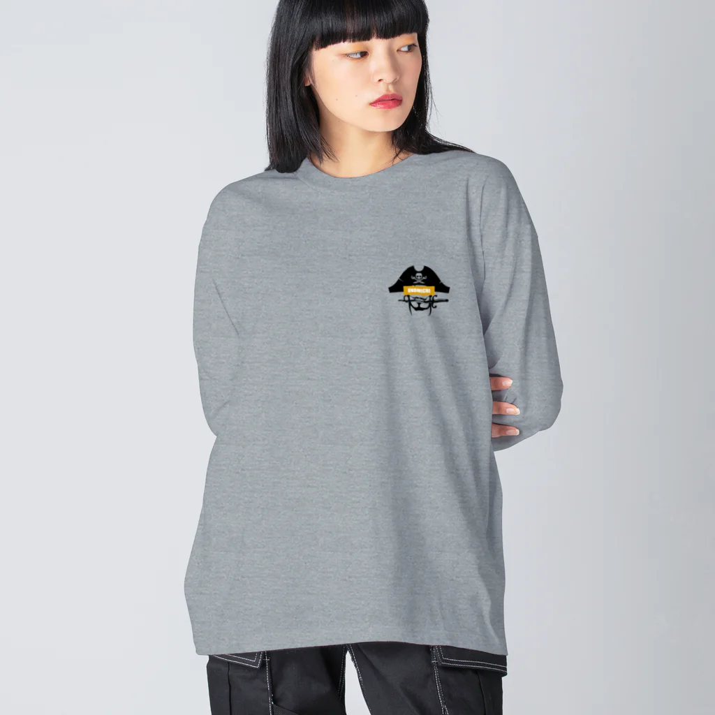 mukaishima 23のPIRATES VIGORE onomichi Big Long Sleeve T-Shirt