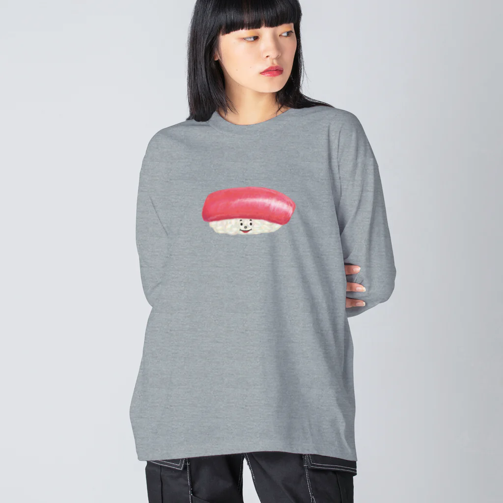 LONESOME TYPE ススのトロ太郎🍣 ビッグシルエットロングスリーブTシャツ