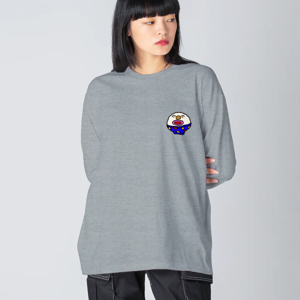 ごはんくんと仲間たちのごはんくんクラシック Big Long Sleeve T-Shirt