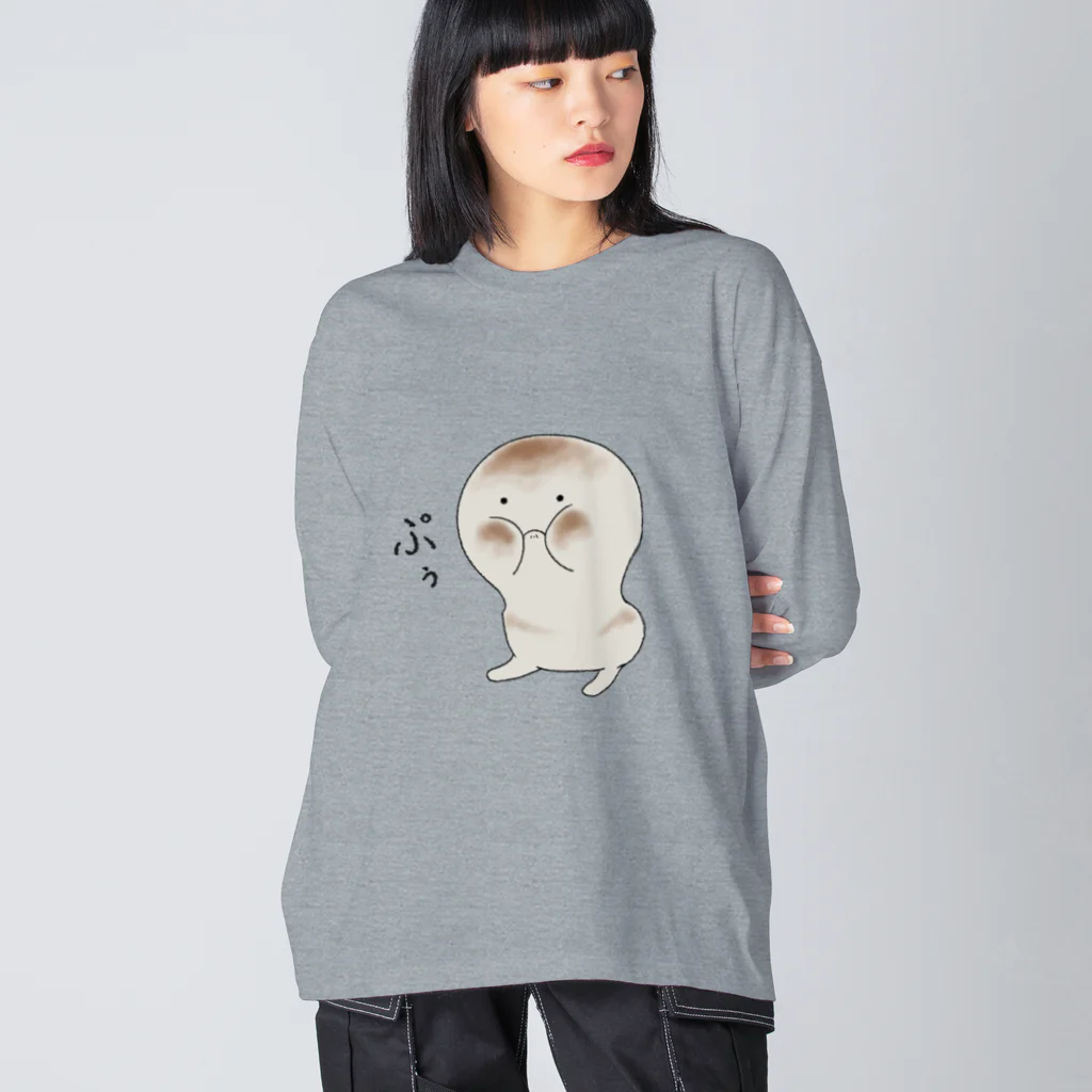 みけにっけ商店のやきもちおもち Big Long Sleeve T-Shirt