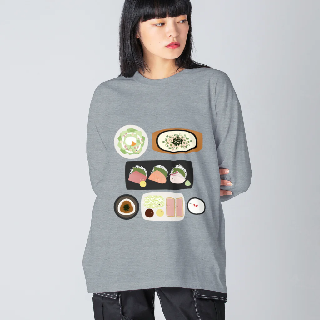 cotton-berry-pancakeの居酒屋ちゃん3 Big Long Sleeve T-Shirt