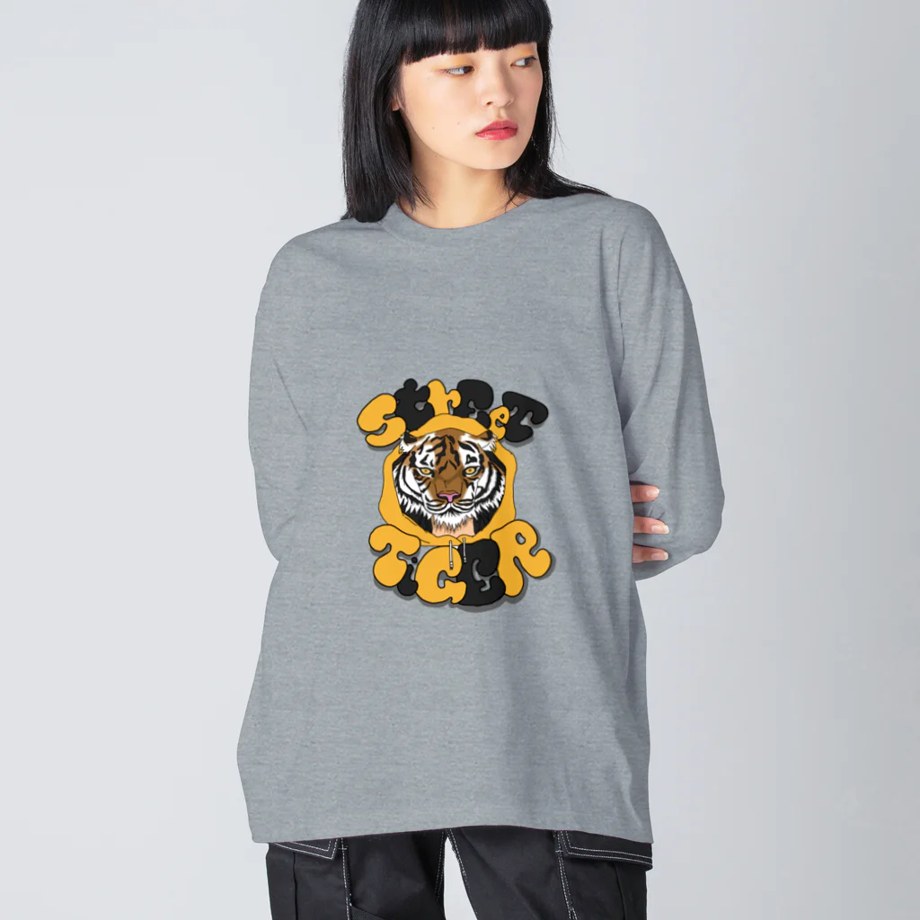 Animal baseのStrEeT TiGER「BIG-LONGT」 Big Long Sleeve T-Shirt