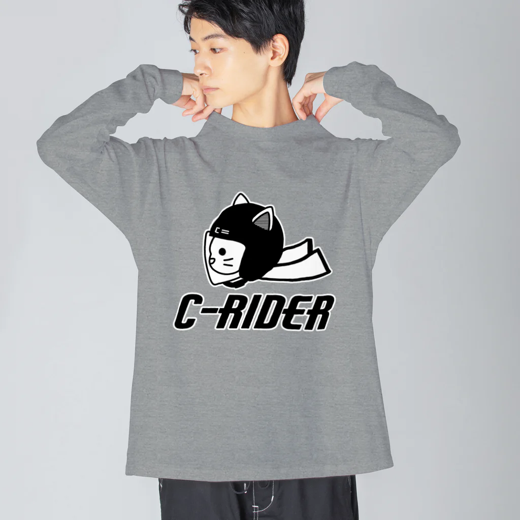 ぺんぎん24のC-RIDER ビッグシルエットロングスリーブTシャツ