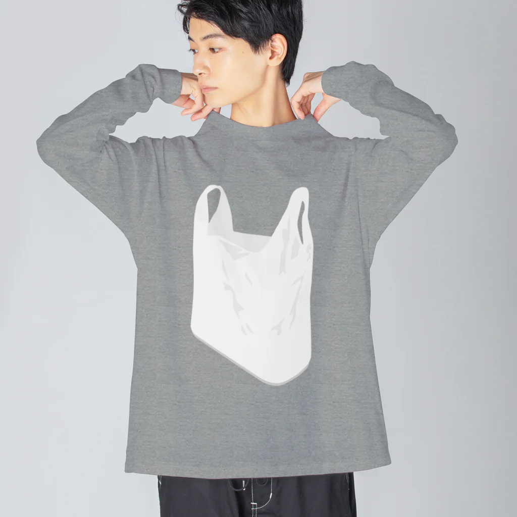 KAWAGOE GRAPHICSのレジ袋 Big Long Sleeve T-Shirt