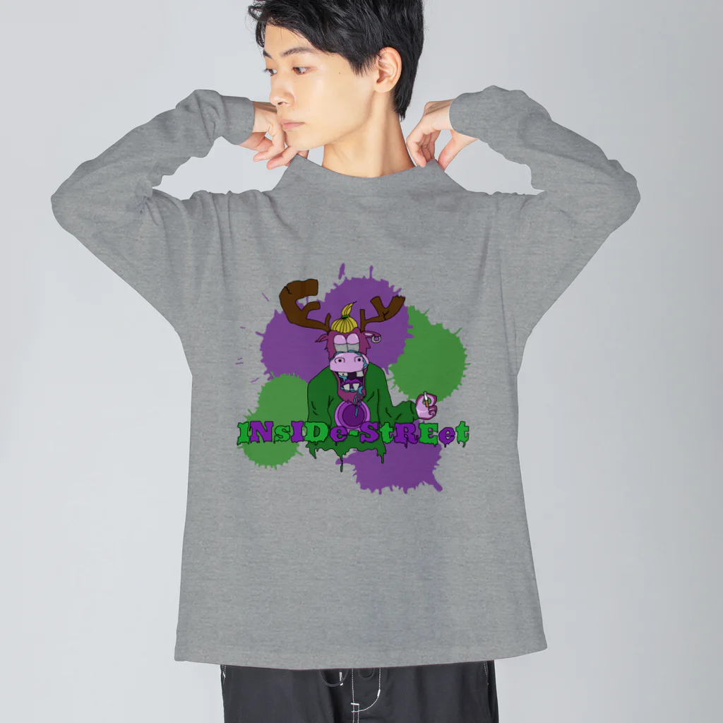 INsIDe StREeTのゾンビになって帰ってきたトナカイくん Big Long Sleeve T-Shirt