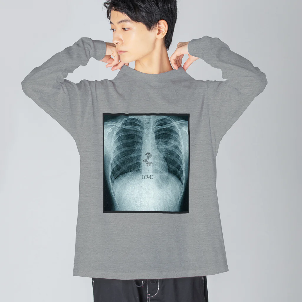 insparation｡   --- ｲﾝｽﾋﾟﾚｰｼｮﾝ｡の純粋 Big Long Sleeve T-Shirt