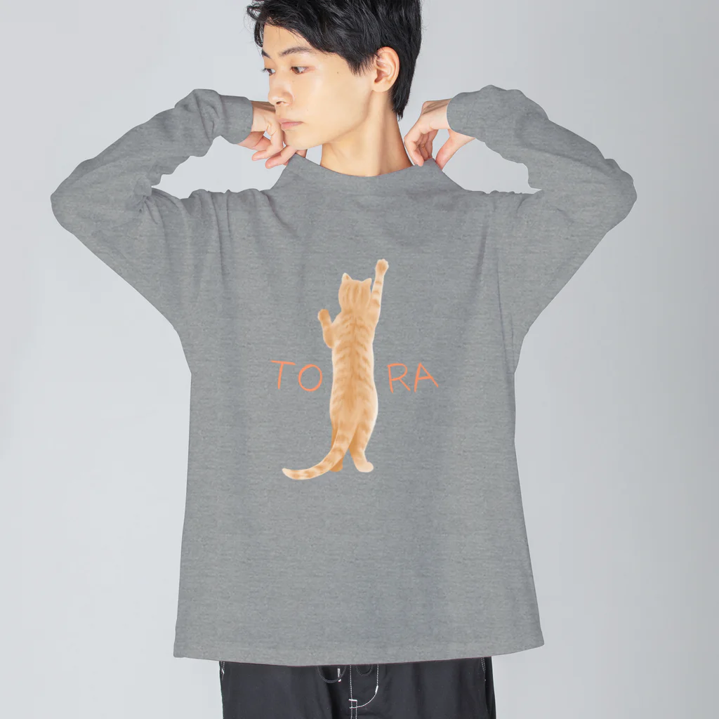 Charamaru MarketのＴＯＲＡ Big Long Sleeve T-Shirt