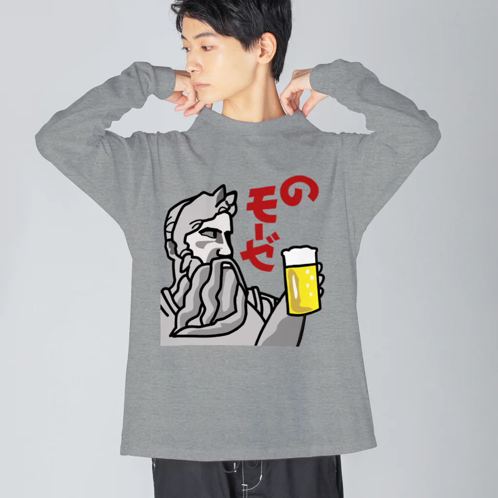 B-catののモーゼTシャツ Big Long Sleeve T-Shirt