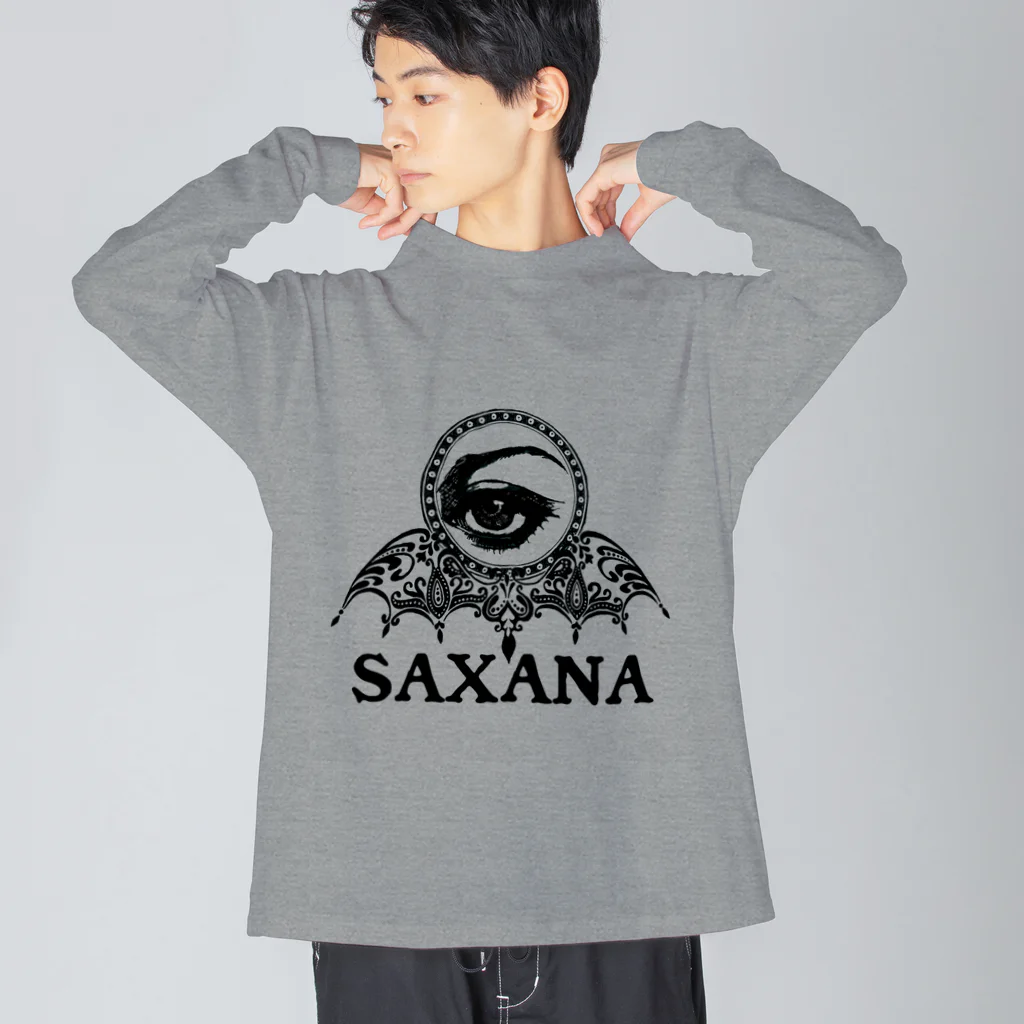 shopSAXANAのSAXANA_BK ビッグシルエットロングスリーブTシャツ