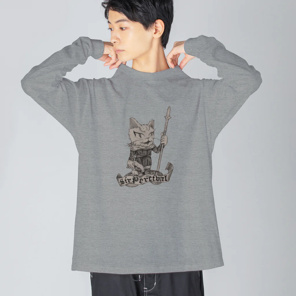 AXL CATのパーシヴァル (AXL CAT) ビッグシルエットロングスリーブTシャツ