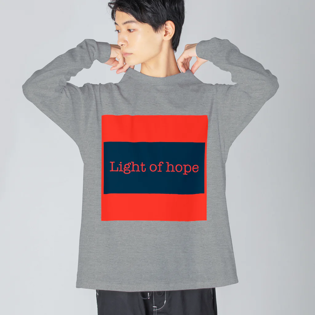 古着風作製所のlight of hope 希望の光 ビッグシルエットロングスリーブTシャツ