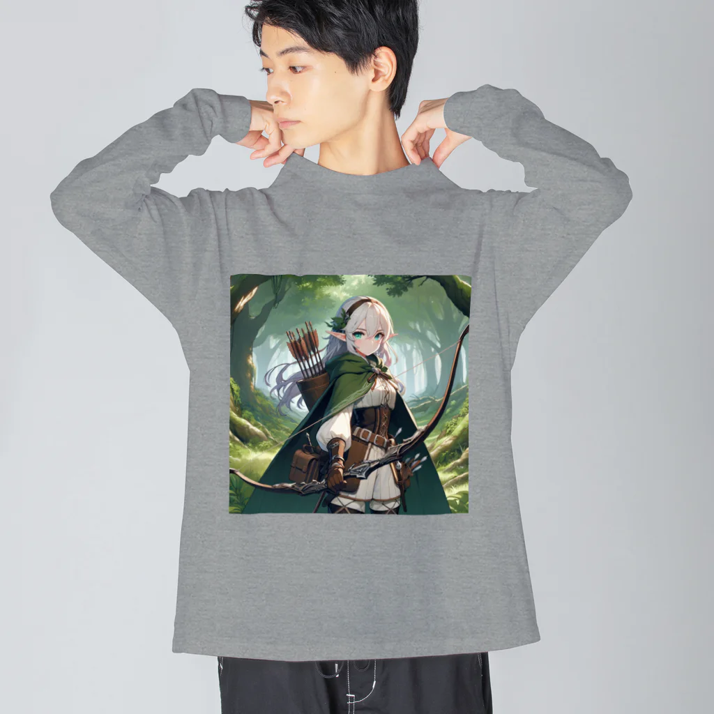 静寂工房の音のアリアナ・シルヴァシールド Big Long Sleeve T-Shirt