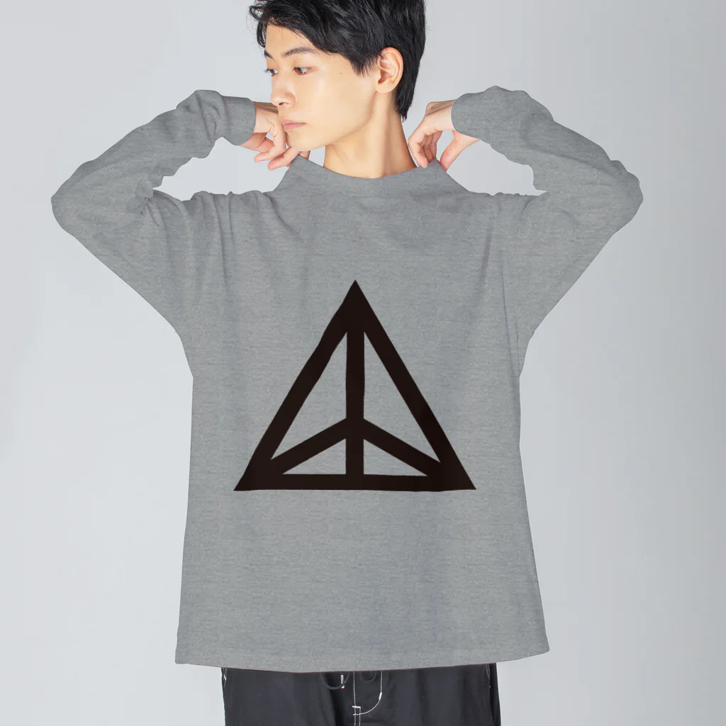 EARTHの循環と調和 Big Long Sleeve T-Shirt