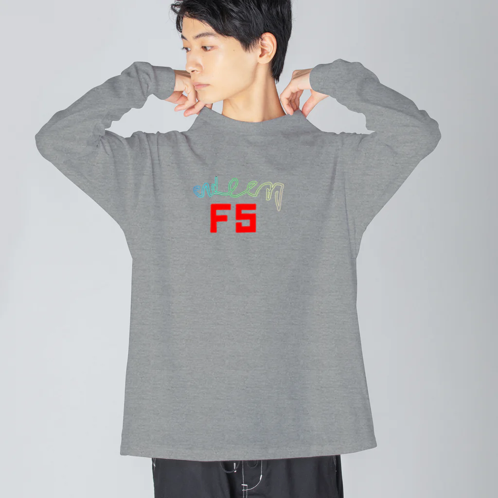 Danke Shoot CoffeeのendlessF5 Big Long Sleeve T-Shirt