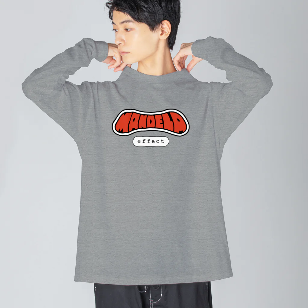 Zoltax.🇯🇵のマンデラエフェクト ビッグシルエットロングスリーブTシャツ