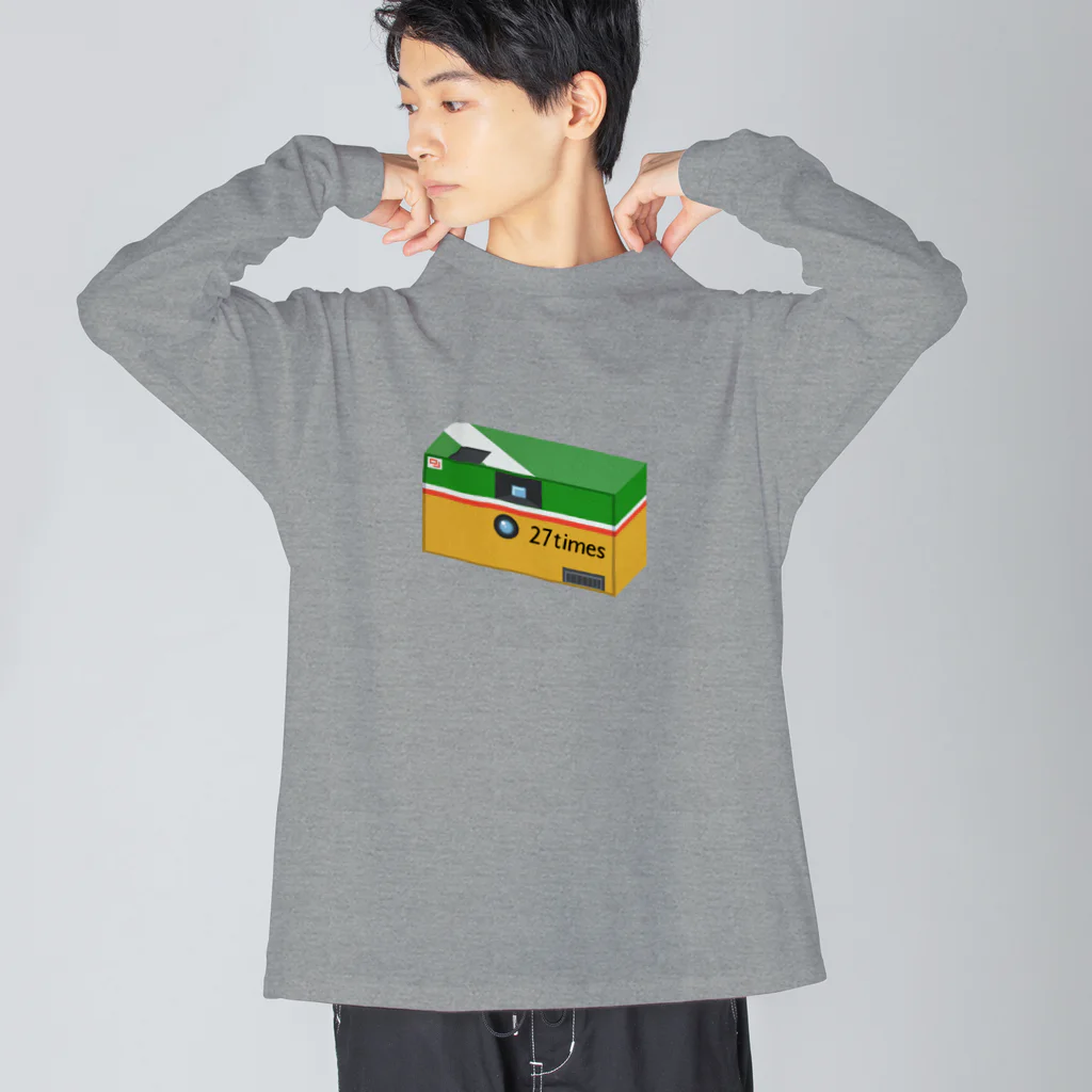 スロータイプ書店 Slowtype Booksの27times 128 Big Long Sleeve T-Shirt