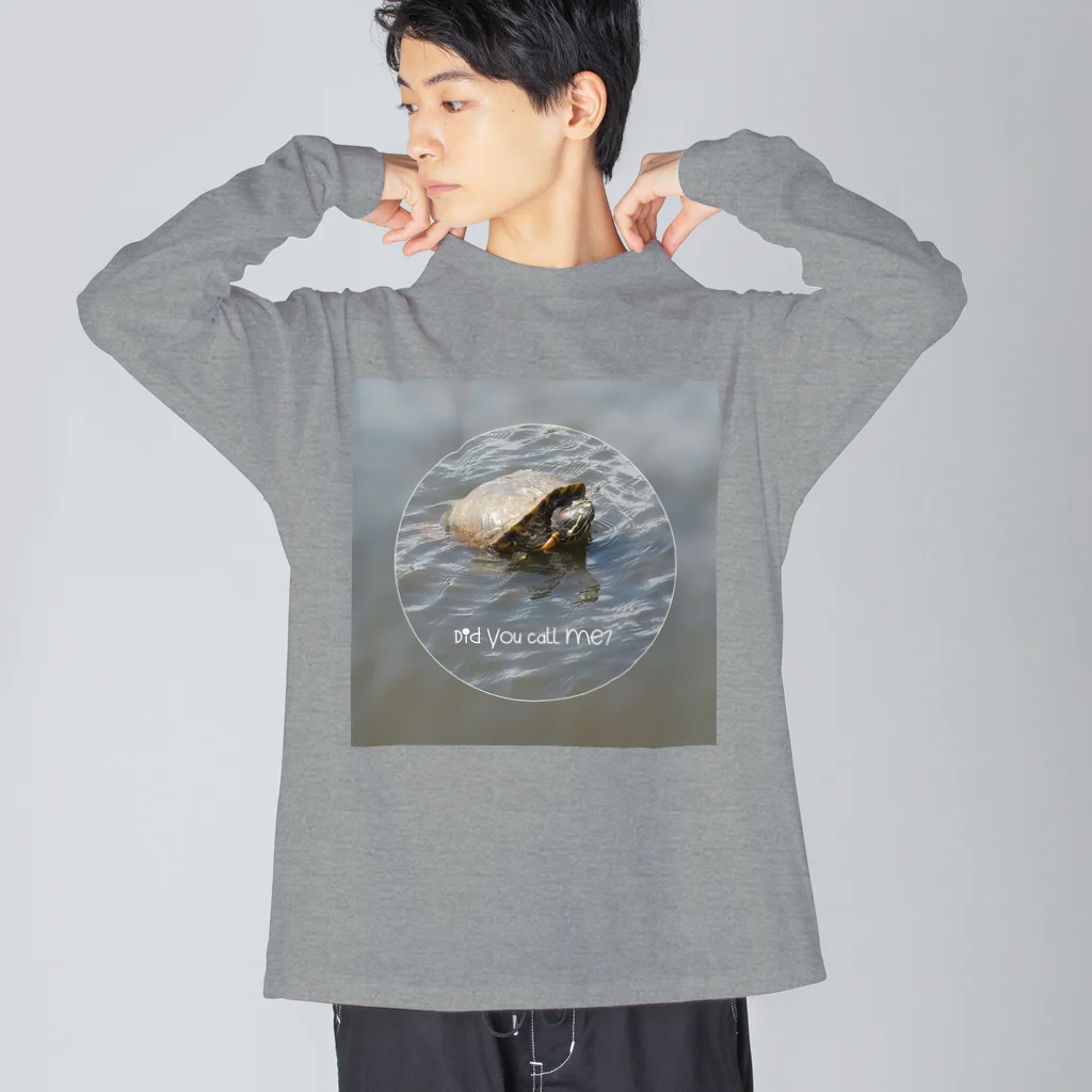 pulu's shopの誰か僕を呼んだ？ Big Long Sleeve T-Shirt