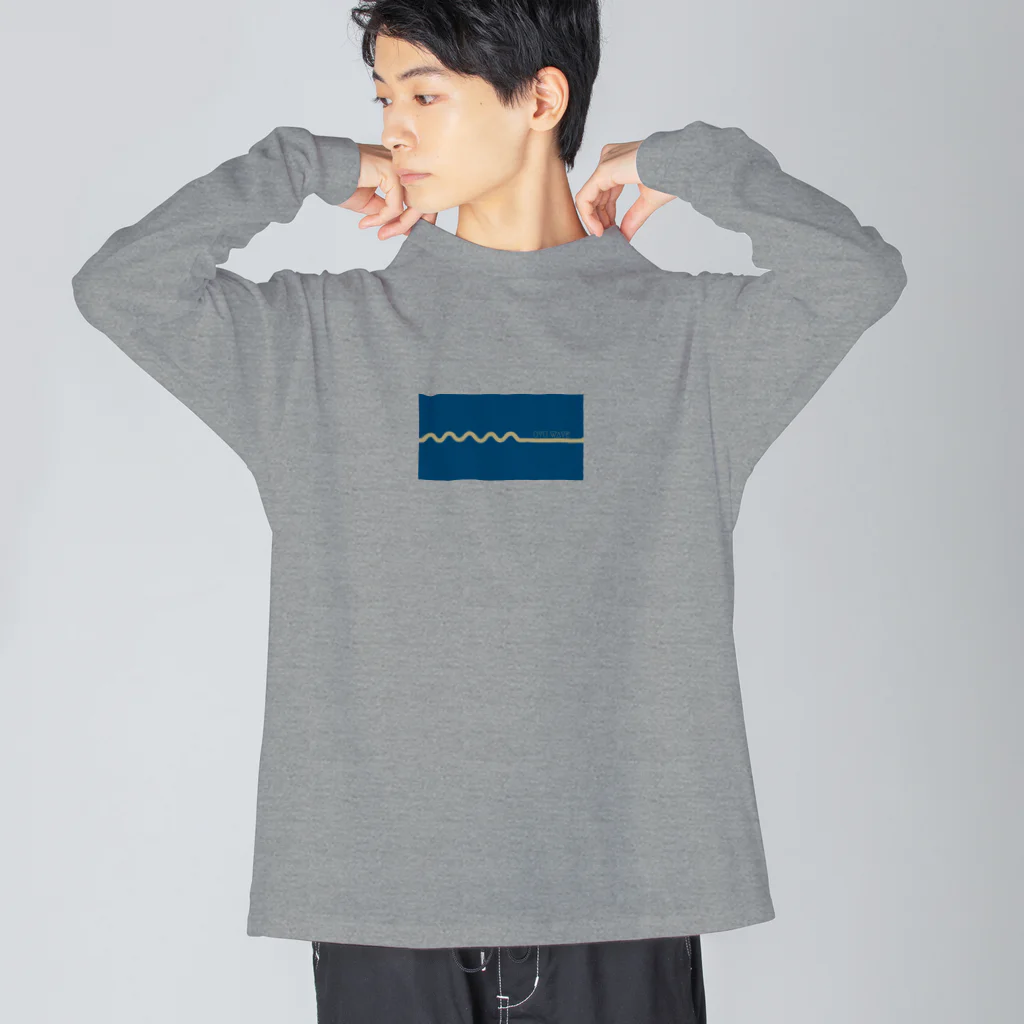 OYU TOKYO OFFICIAL SHOPのOYU WAVE Big Long Sleeve T-Shirt