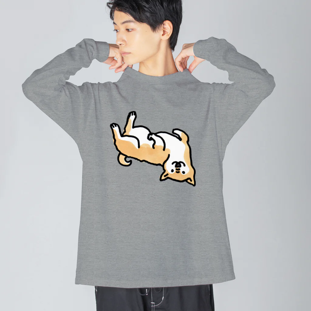 マイマイタケのころーん柴犬くん Big Long Sleeve T-Shirt