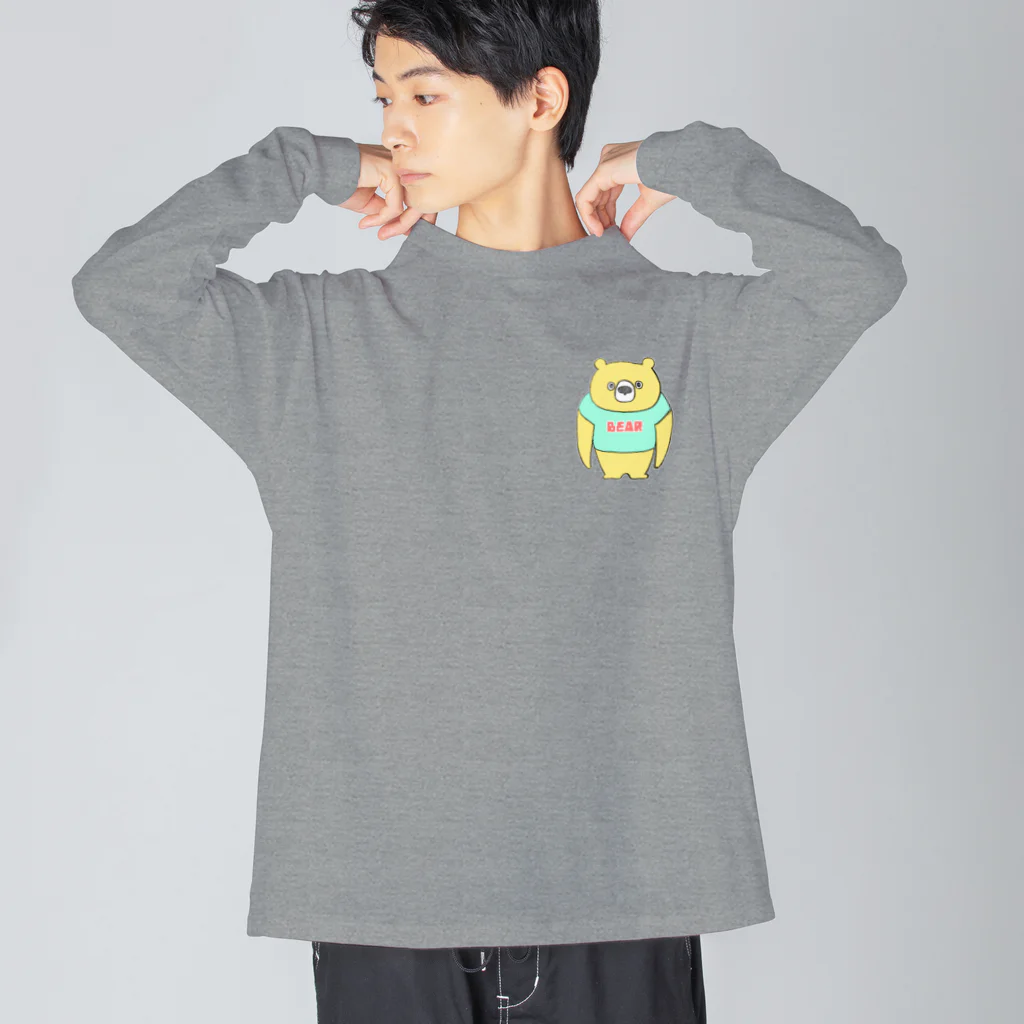 kumax69のイエローベア（小） Big Long Sleeve T-Shirt