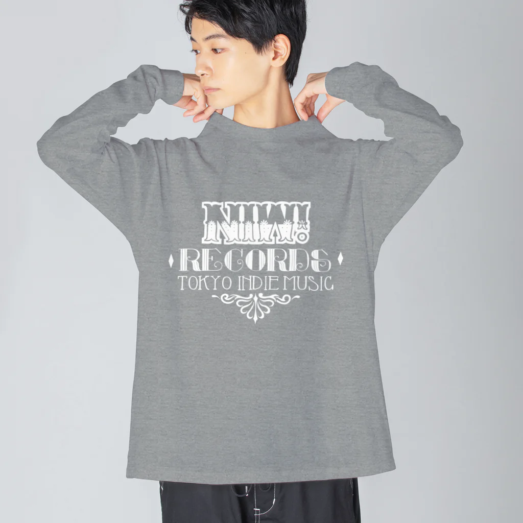 Niw! RecordsのNiw! handwriting BIG LONGSLEEVE ビッグシルエットロングスリーブTシャツ