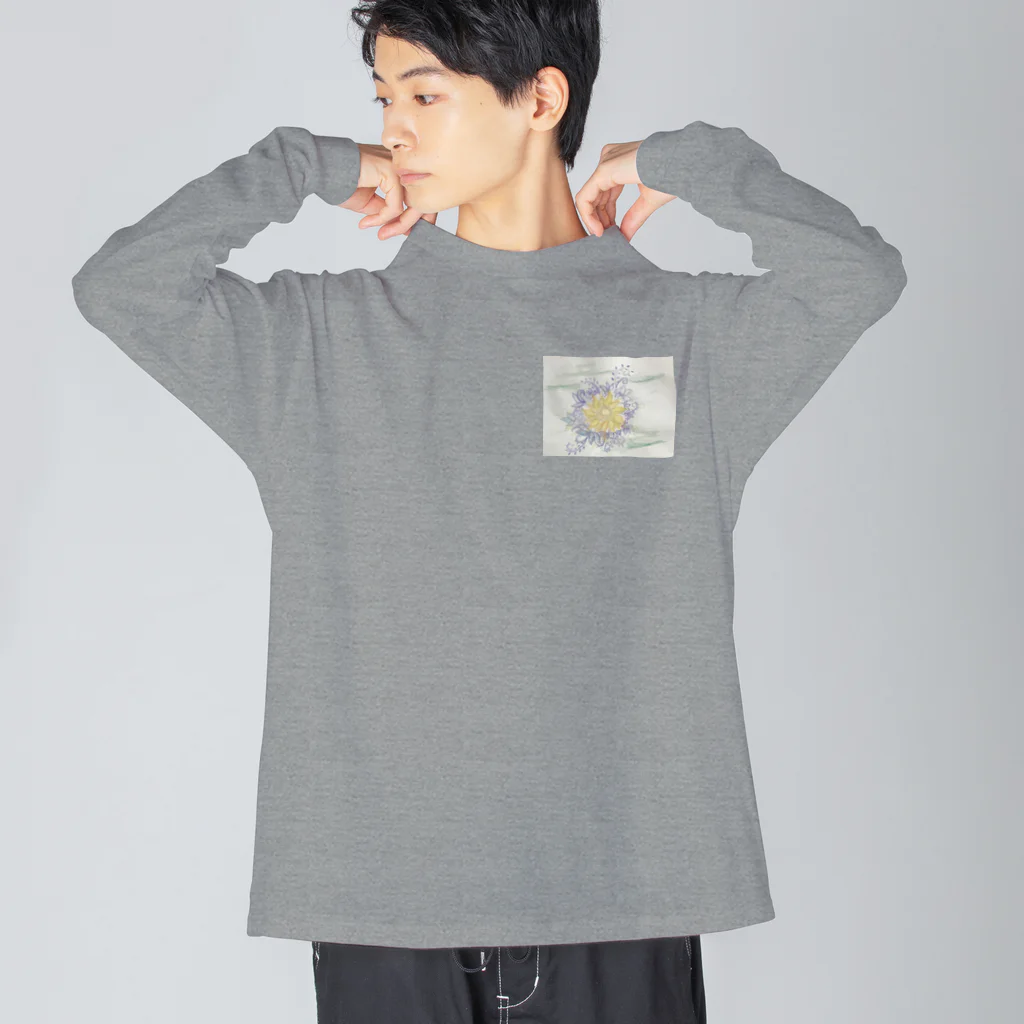 honey bunnyの太陽の花 Big Long Sleeve T-Shirt