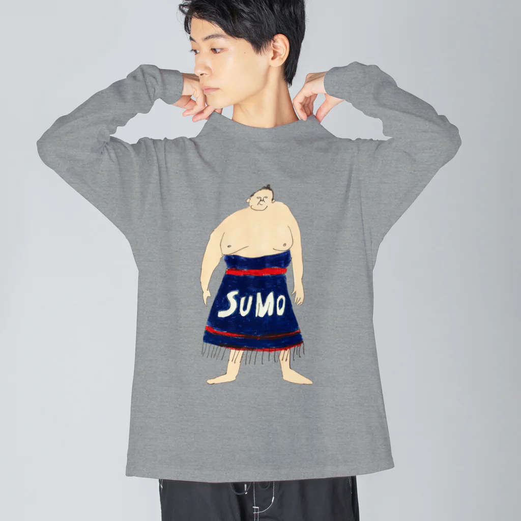 aeiuoのSUMO ビッグシルエットロングスリーブTシャツ