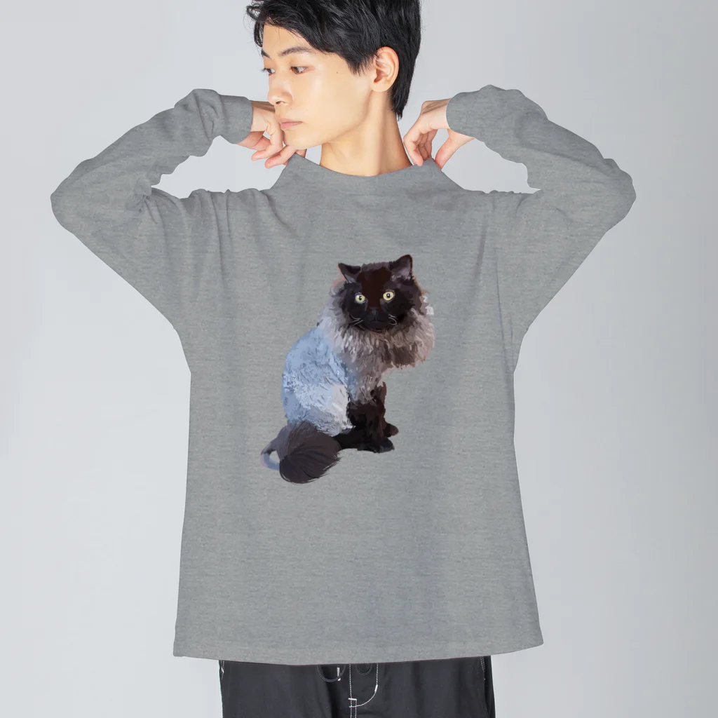 小鳥と映画館のサマーカット セルカークレックス Big Long Sleeve T-Shirt