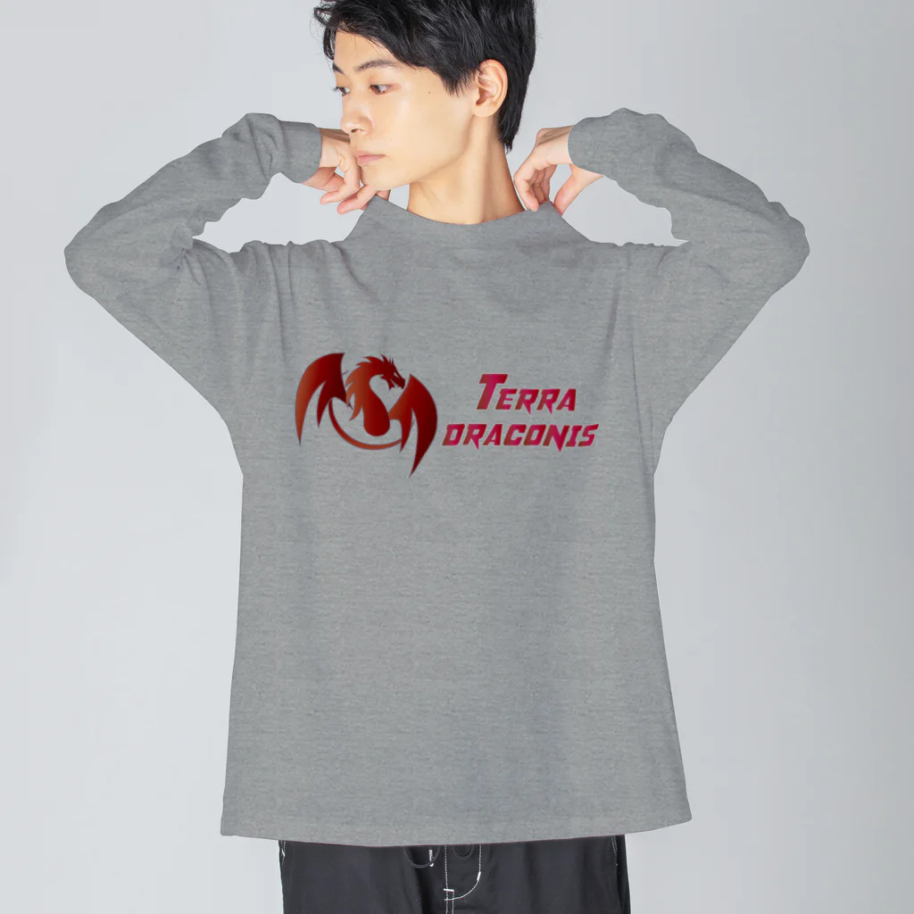 異世界ファンタジー シェアワールド『テラドラコニス』 OnlineShopのテラドラコニス ロゴ アイテム ビッグシルエットロングスリーブTシャツ