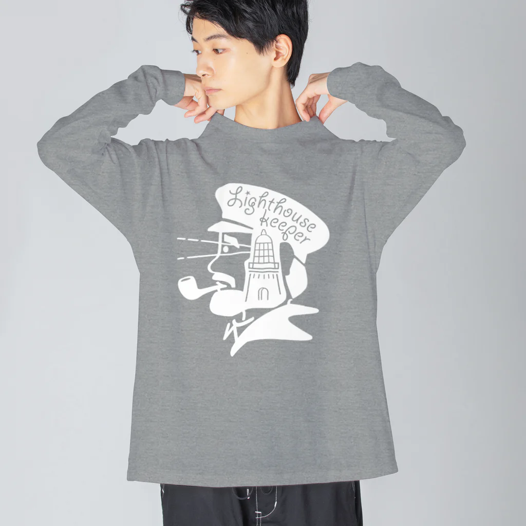 SESTA SHOPの灯台守 Big Long Sleeve T-Shirt