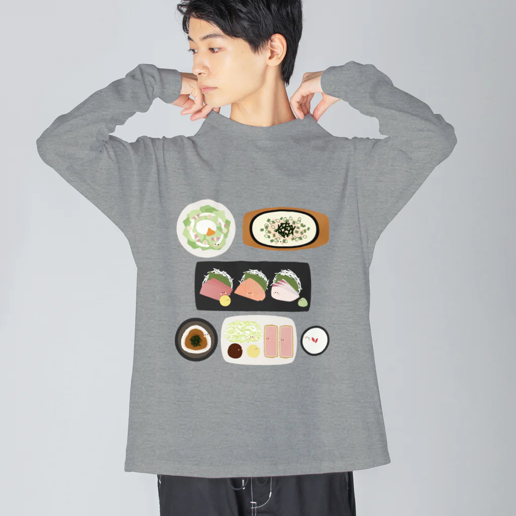 cotton-berry-pancakeの居酒屋ちゃん3 Big Long Sleeve T-Shirt