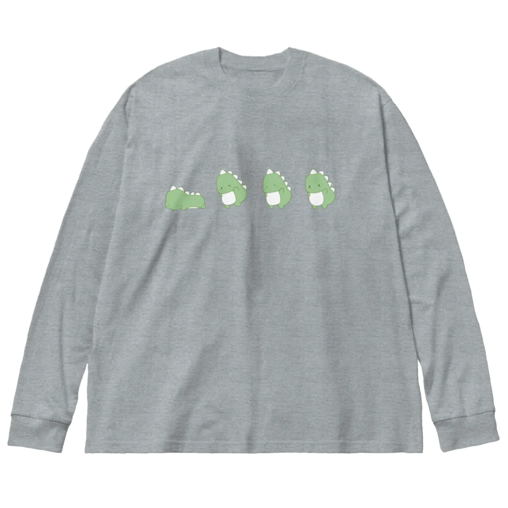 はるみゃんのかいじゅう（のびぃ～） Big Long Sleeve T-Shirt