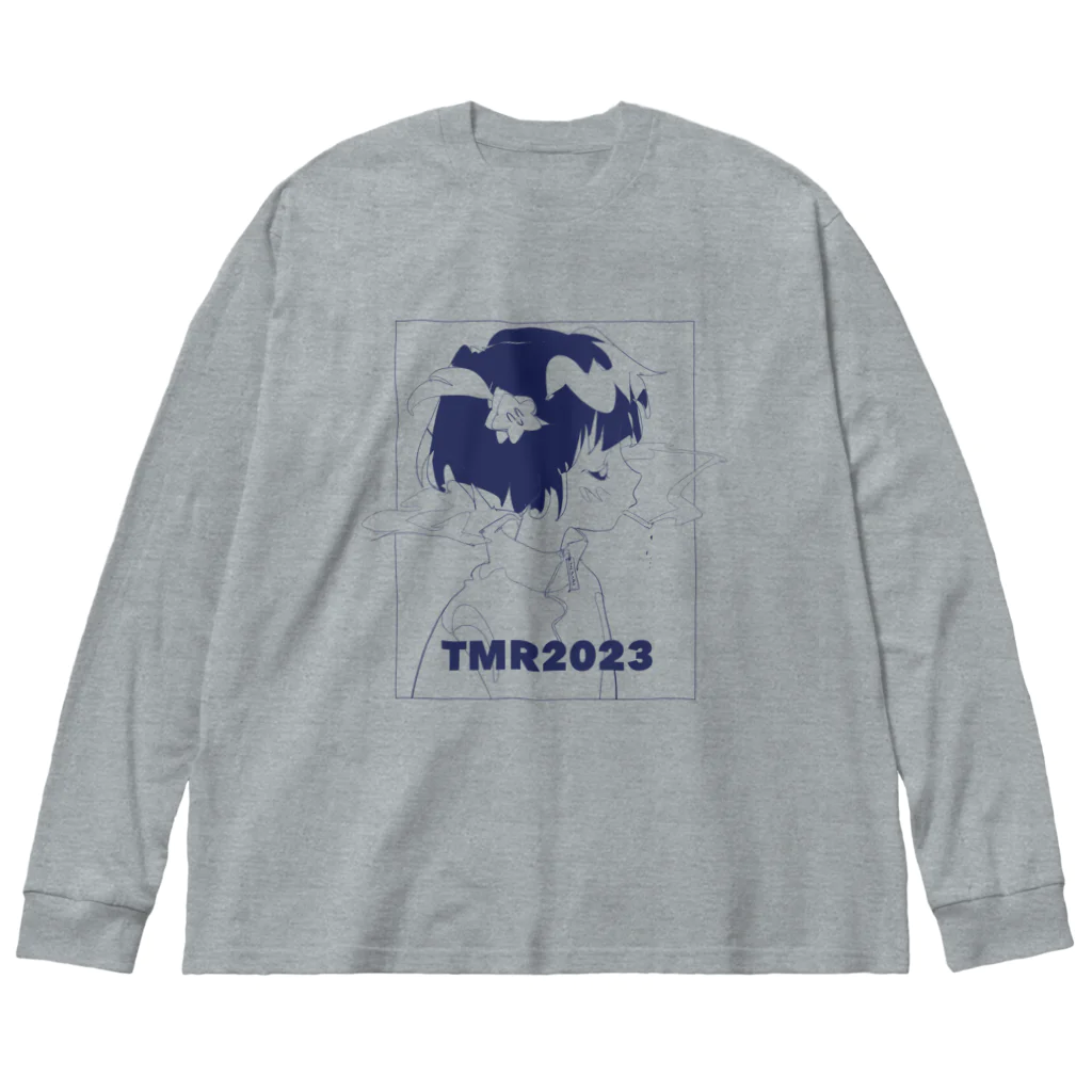 hirariのILST2023 tumuri ビッグシルエットロングスリーブTシャツ