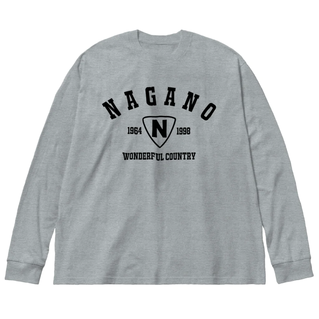 アージーのGO！ NAGANO！ Big Long Sleeve T-Shirt