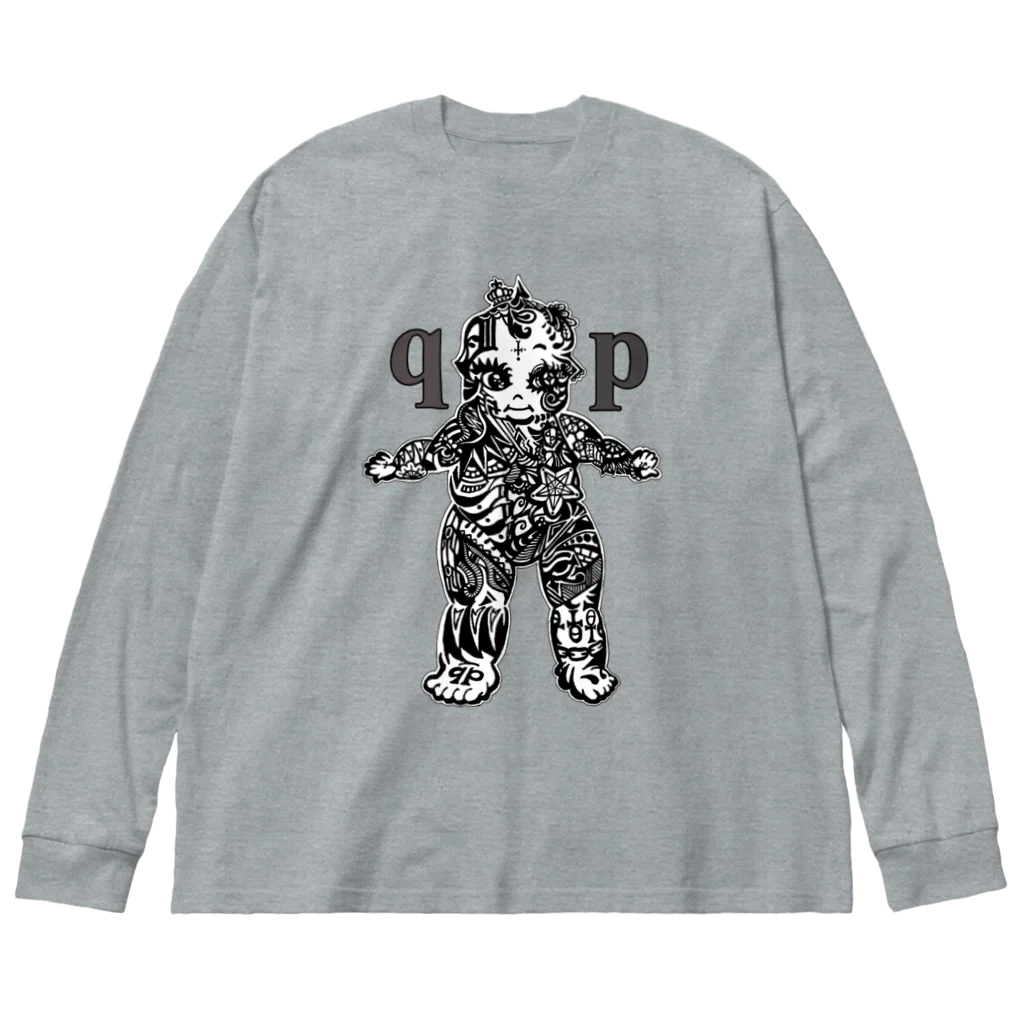 Jackpool の👼🏼🌞qpゼンタングル🌝👼🏼 Big Long Sleeve T-Shirt