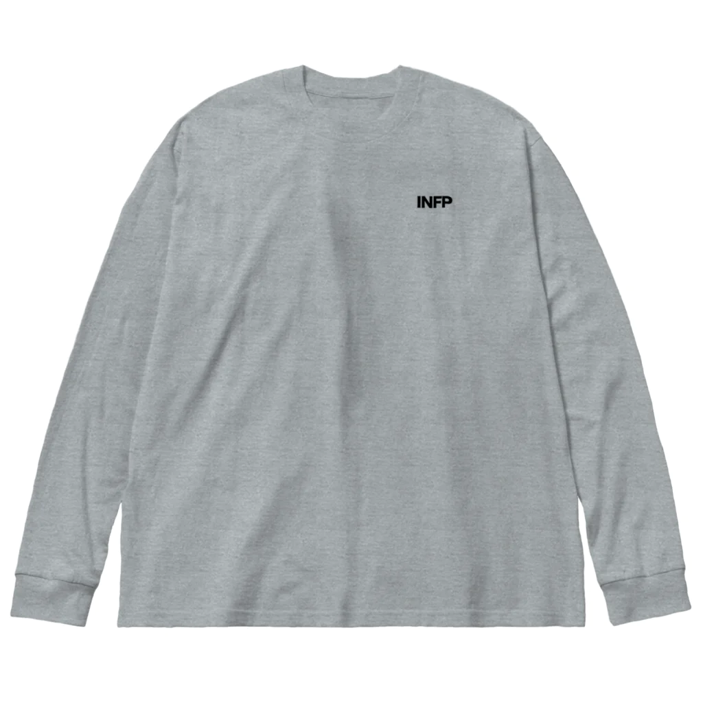 知らんけどストアの知らんけどアイテム_INFP 仲介者 ビッグシルエットロングスリーブTシャツ