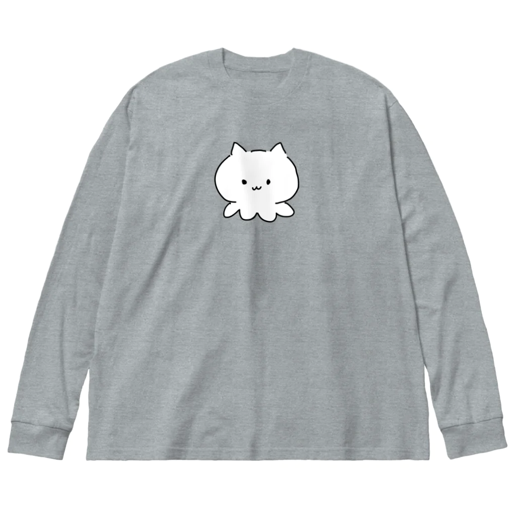 bonnnun ﾎﾞﾝﾇﾝのocat ｵｷｬｯﾄ ﾛｺﾞﾅｼ Big Long Sleeve T-Shirt