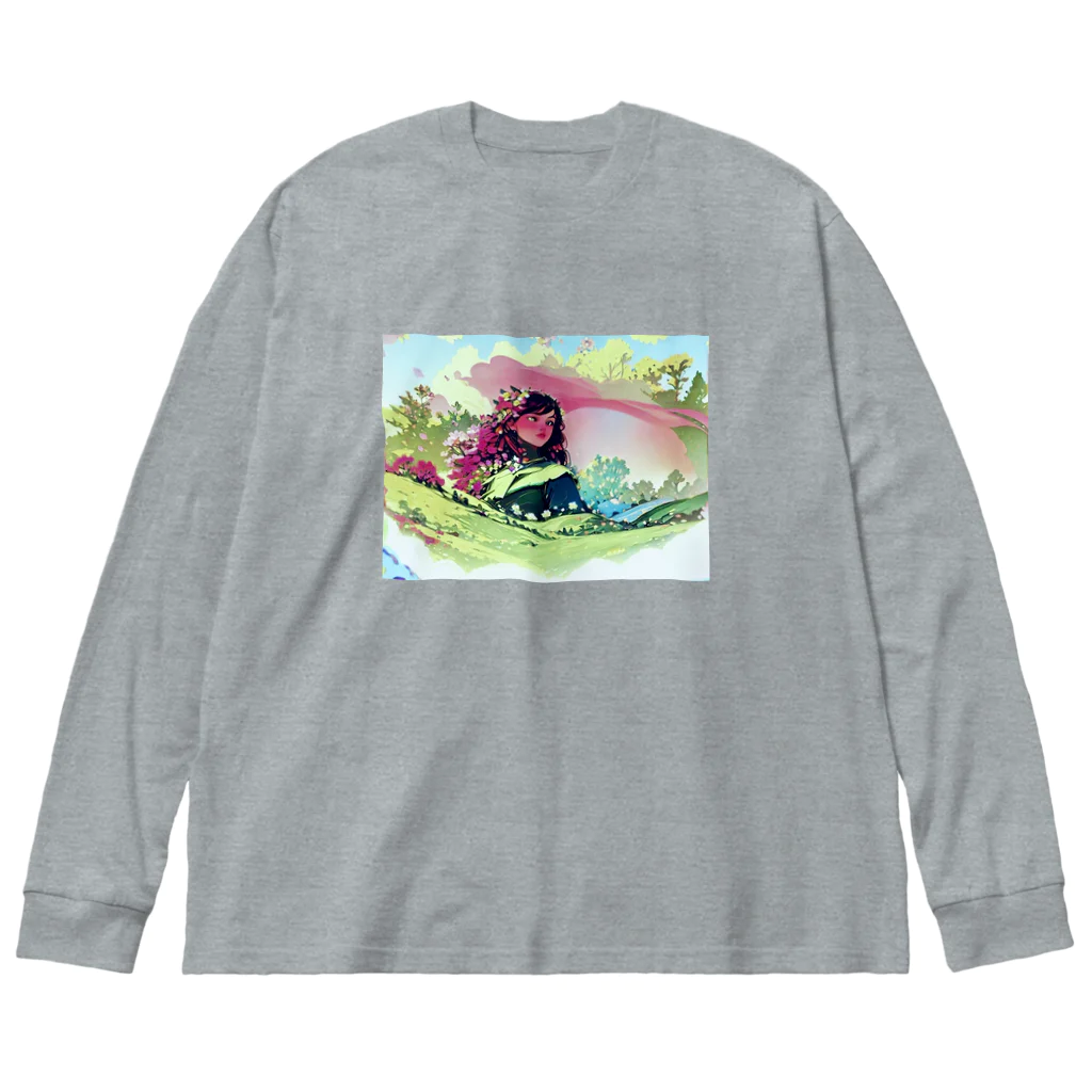 okono_eの希望に満ちた旅立ち＠姪ﾁｬﾝ Big Long Sleeve T-Shirt