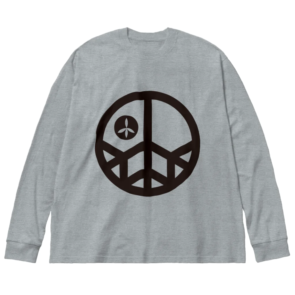 EARTHの循環と調和 Big Long Sleeve T-Shirt