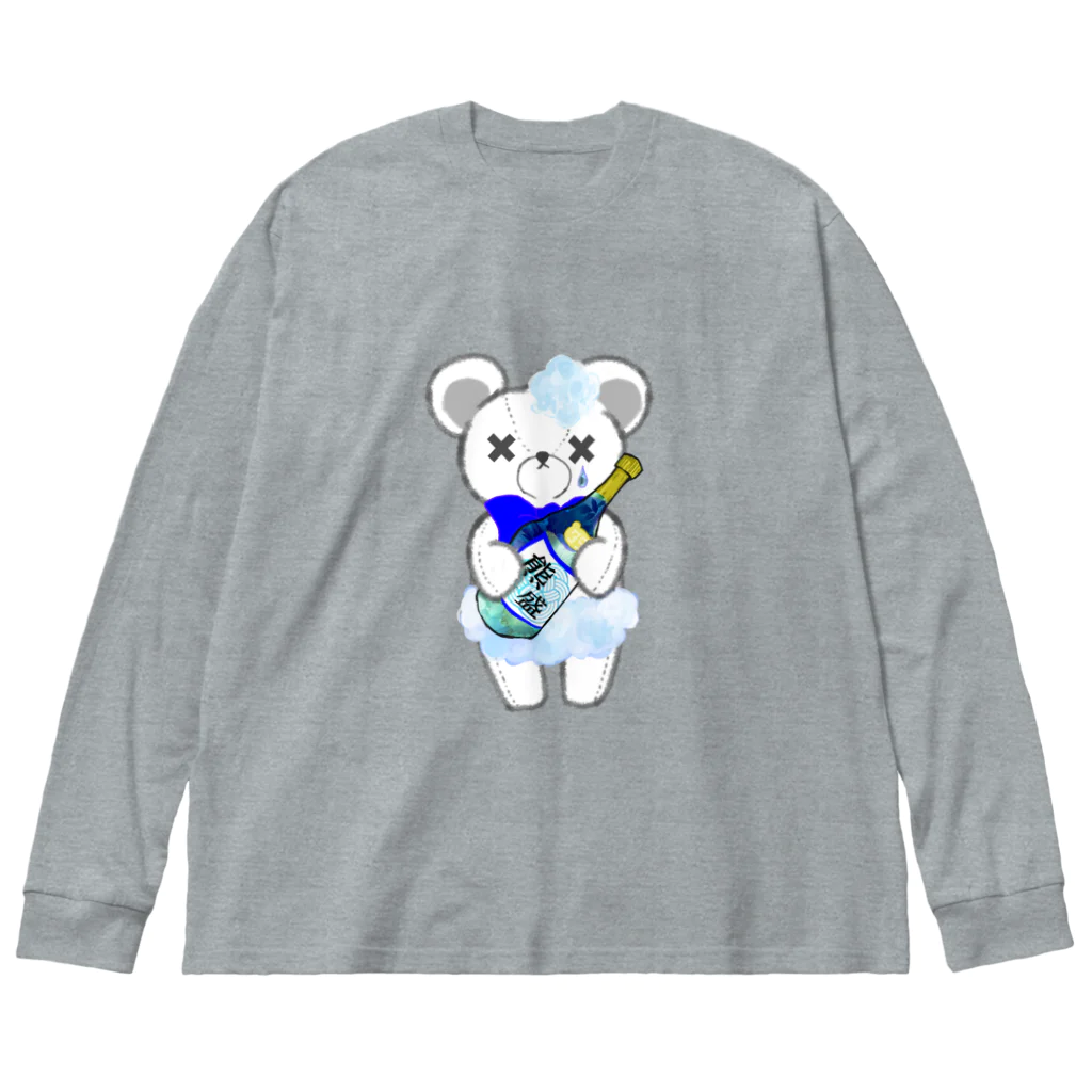 CEのSAKEくま 泡盛 Big Long Sleeve T-Shirt