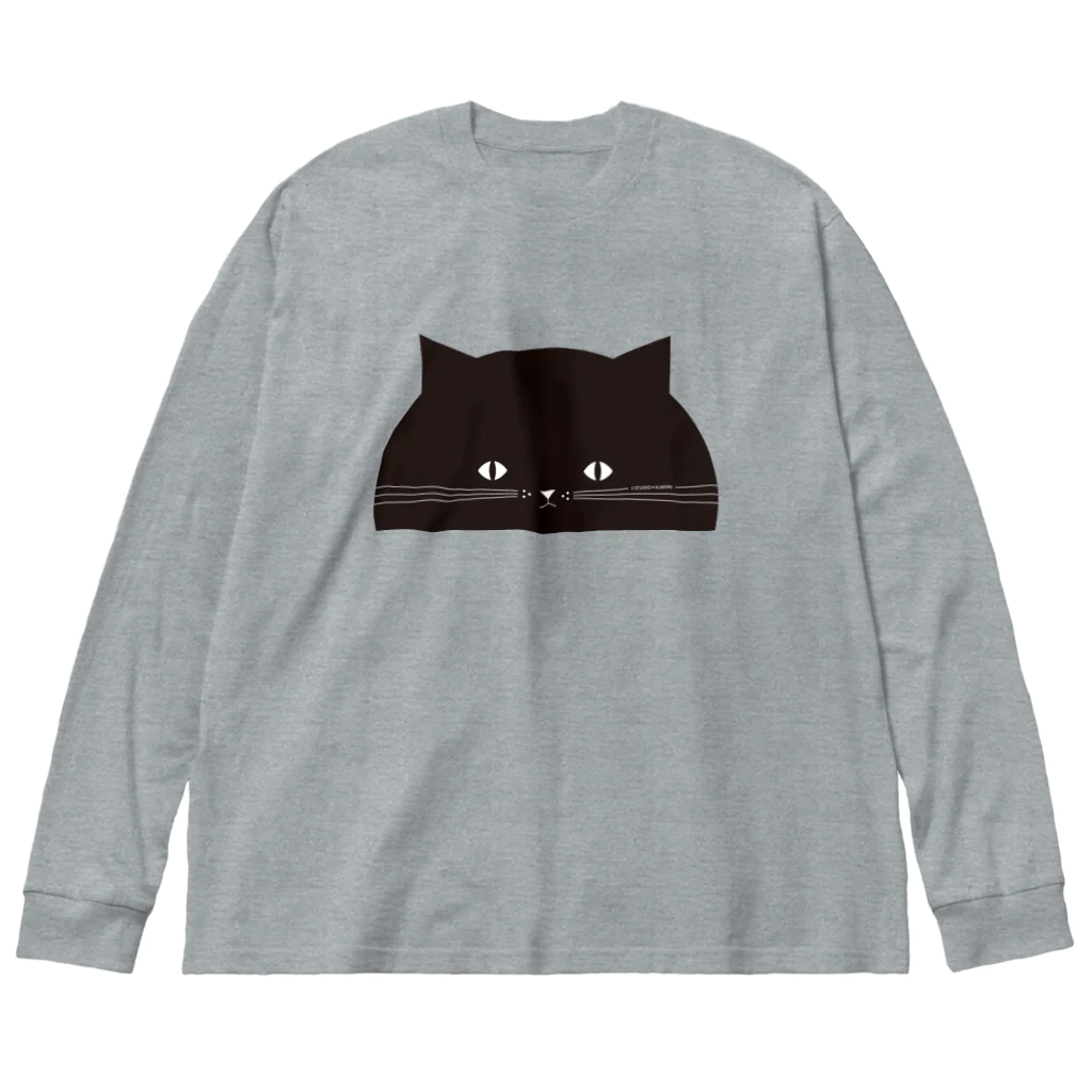 Arts&Crafts Muuののぞき見ねこ Big Long Sleeve T-Shirt