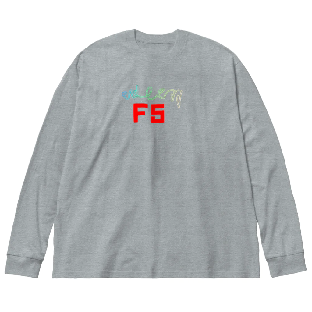 Danke Shoot CoffeeのendlessF5 Big Long Sleeve T-Shirt