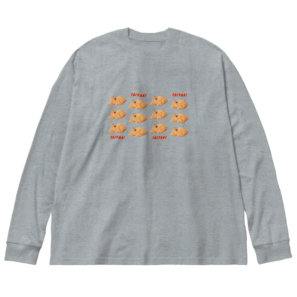 うさぎちゃんアイランドのタイヤキいっぱい Big Long Sleeve T-Shirt