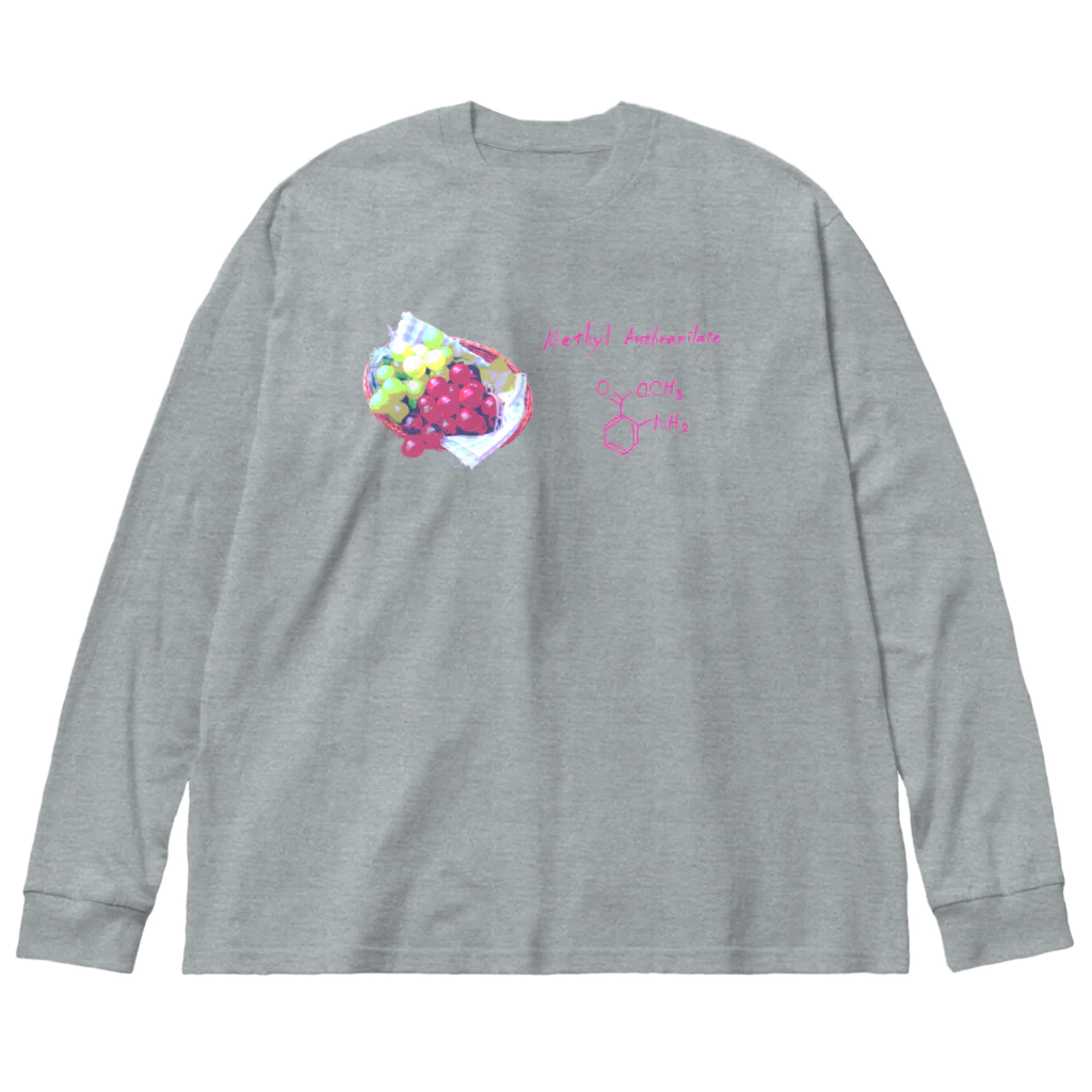 そらまめのブドウの香り Big Long Sleeve T-Shirt