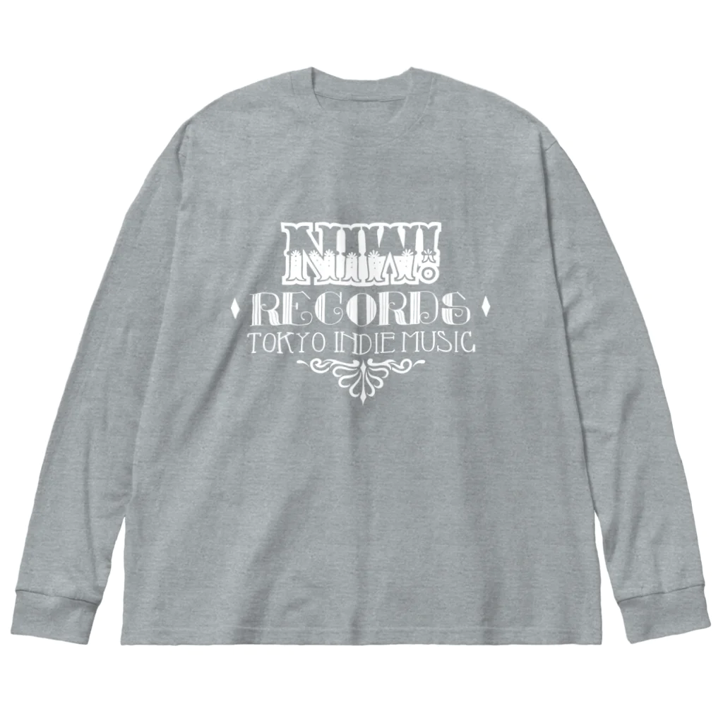 Niw! RecordsのNiw! handwriting BIG LONGSLEEVE ビッグシルエットロングスリーブTシャツ