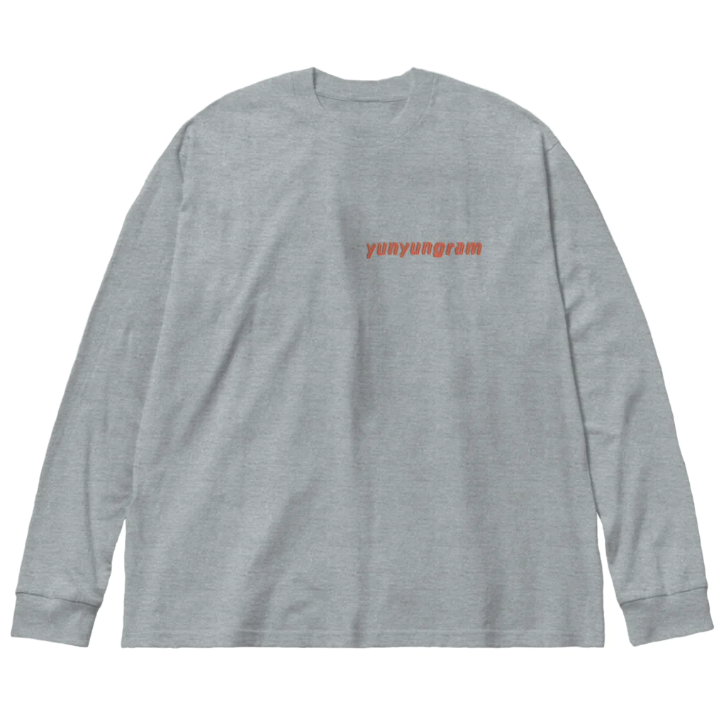 yunyungramのエイリアンガール ビッグシルエットロングスリーブTシャツ