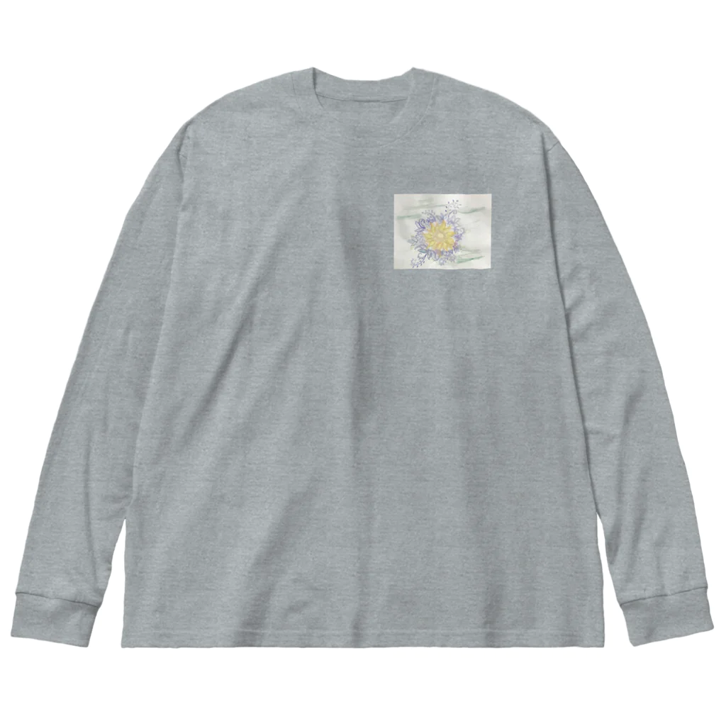honey bunnyの太陽の花 Big Long Sleeve T-Shirt
